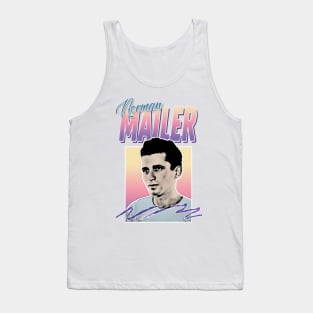 Norman Mailer - Retro Style Tribute Design Tank Top